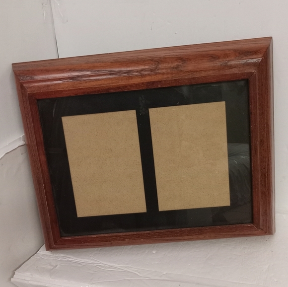 Wooden Home Secret Compartment Double 5x7Photos Frame 11
